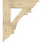 Ekena Millwork Merced Traditional Rough Sawn Bracket, Douglas Fir, 6"W x 28"D x 32"H BKT06X28X32MRC01RDF - alternate 3